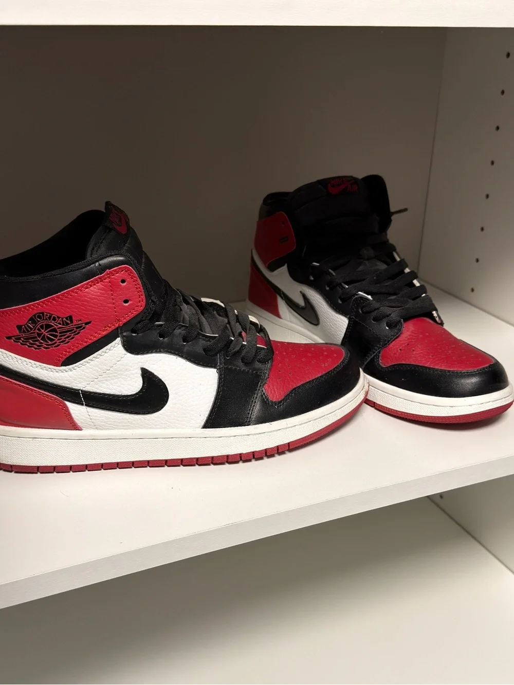 Jordan Air Jordan 1 High Black White Red Sneakers